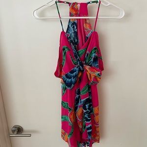 Show Me Your MuMu fuchsia romper size S